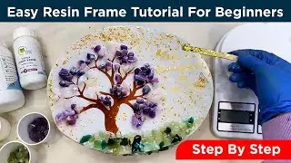 Learn How To Create Resin Frame | Resin Tutorial | Resin for beginners | Resin art | Diy Resin