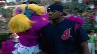 LeBron James throws out the ceremonial first pitch