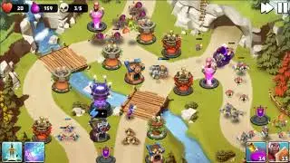 Castle Creeps TD - Chapter 10 Level 39 Creep Crossing 3 Stars (Without Sentinel)