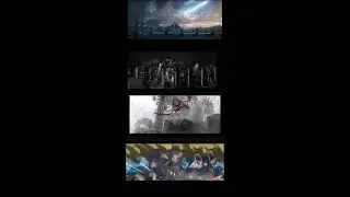 All four super hero landing #marvel #shorts #landing