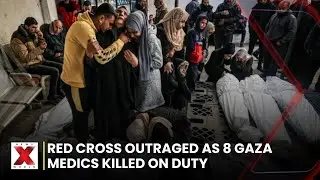 Red Cross Outraged as 8 Gaza Medics Killed on Duty | NewsX World