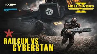 Helldivers 2 &ndash; Cyberstan vs Railgun | Super Helldive (No Death Full Clear)