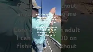 Pros and cons of fishing as an adult #fishing