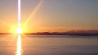 Seattle Waterfront at Sunset