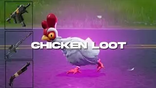 Chicken loot only challenge in fortnite