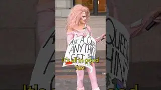 Social Experiment: Ask a drag queen a question ? ? #streetinterviews #dragqueens #drag