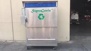 Styro Genie Styrofoam Foam Densifier Compactor Baler SG-1200 Recycler