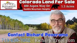 400 Aspen Way Drive Lake George CO | Saddle Mountain Heights Lot