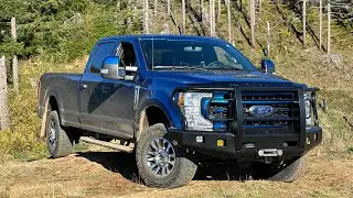 2022 Super Duty Buckstop Bumper Install (With Diode Dynamics lights and winch!)