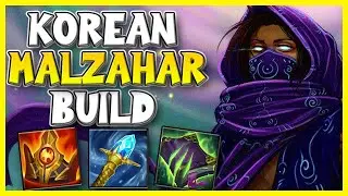 I TRIED THIS NEW KOREAN BUILD ON MALZAHAR | Malzahar Guide Season 11 - League Of Legends