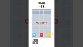 Drop and Merge game play