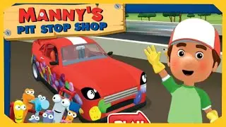 Handy Manny: Manny's Pit Stop Shop Геймплей (браузерная игра)