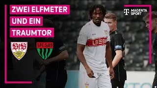 VfB Stuttgart II - 1. FC Schweinfurt 05, Highlights mit Live-Kommentar | 3. Liga | MAGENTA SPORT