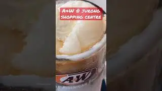 A&W in Jurong Shopping Centre #rootbeer #float #fyp #reel #shorts_video #shopping #singapore