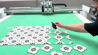 Rubber Mat Pad CNC Cutting Machine