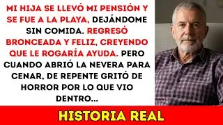 Mi Hija Se Llevó Mi Pensión Para Un Viaje — Al Abrir La Nevera, Quedó Pálida. Historia Real