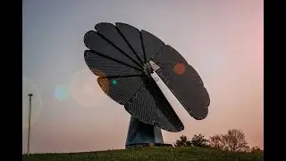 Smartflower is a nature-inspired solar energy system that follows the sun