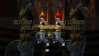 BEST DUO 👑 FREESTYLE 🇧🇷 OUTFIT COMBOS 👺 WITH KING OF DESERT BUNDLE 🔥 FREE FIRE 🔥