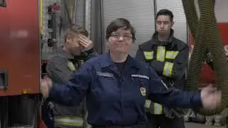 Tűzoltók szakszavalása a magyar nyelv napja alkalmából