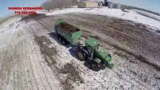 Shimon Spreading - Plover Iowa - TEBBE HS 320 40 Cubic Yard Capacity