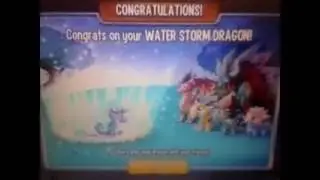 Dragon City - Water Storm Dragon