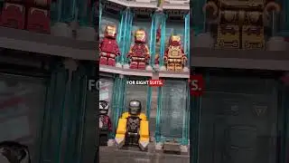 hall of armor comes with lots of good minifigs #lego #legomarvel