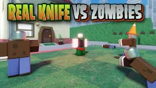 Real Knife vs zombies. item asylum