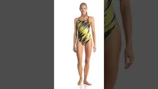 Speedo Women's Reigning Light Flyback One Piece Swimsuit | SwimOutlet.com