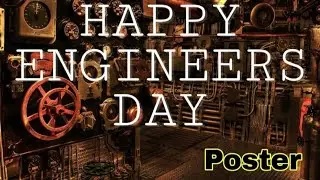 ENGINEERS DAY POSTER DRAWING 2021/NATIONAL ENGINEERS DAY/ENGINEERING DRAWING/HAPPY ENGINEER'S DAY