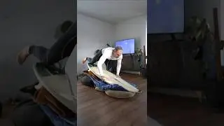 Surfing at home 🏄&zwj;♂️ #landlocked #surf #surfing #surftraining #summer #nowaves