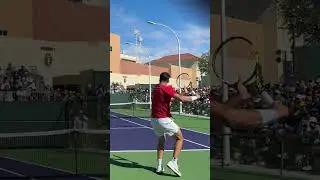Alcaraz Groundstrokes 🔥 #tennis #tennistraining