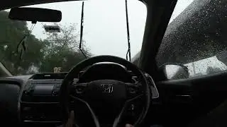 Rainy day ☔ in India Roads Timelapse 