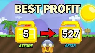 BEST PROFIT! Most Profitable PROFIT METHOD in Growtopia 2023 🤑 | Growtopia Profit | Growtopia