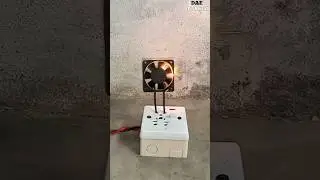 12v cooling fan on 220v ac current #shorts #shortvideo #youtubeshorts #electrical