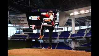 Top Florida Pitching Prospect (2027) Max Pliske ~ 14th World POWER SHOWCASE - loanDepot Park - Miami
