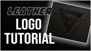 Photoshop Tutorial: Learn how to make Leather Gaming Logo (Part 1) | Galligator