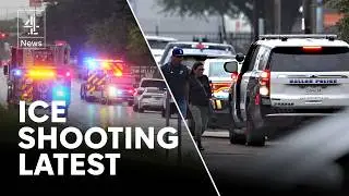 Gunman kills two at ICE immigration facility in Texas