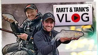 Waggler Fishing for Chub on Tiny Canal | Matt and Tank VLOG #002