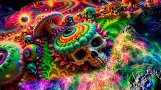 AI Manifest: Cosmic Visualizer For Elevated States of Consciousness [4K UHD 60 FPS]