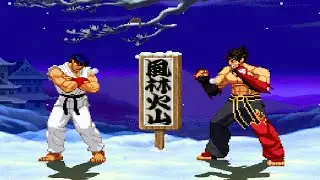 Master Ryu vs Jin Kazama | The Hadou Master Against the Devil’s Heir