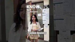 we are fashion business management students #shorts #fashion #class12 #college #nift #trending