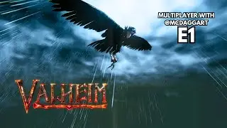 Valheim | E1 First time playing (Modded/Multiplayer with @Felix_McDaggart)