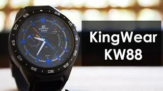 Обзор KingWear KW88. Тест батареи. Высококачественные бюджетные смарт-часы на Android стоимостью менее 100 долларов!