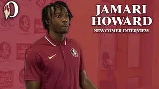 FSU football | Jamari Howard on playing corner, track background