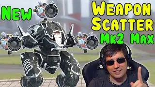 NEW Mk2 SCATTER PURSUER Maxed Brawler - War Robots Godlike Gameplay WR
