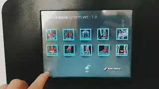 Physiotherapy Shockwave Therapy Device Clinical Premium Model Touch Screen ESWT Electromagnetic