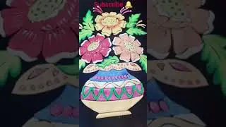 How to make emboss painting| Emboss painting on Velvet cloth|Painting|Emboss painting kaise banaye