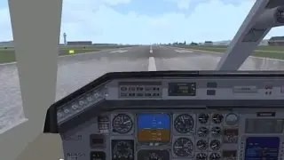 VATSIM United Express EMB-120 Departure with ATC (FSX)