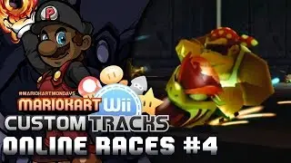 Mario Kart Wii Custom Tracks - Online Races #4 | META MONKEY