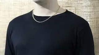 R11_20 - 9ct Gold  Belcher Chain 5mm  20